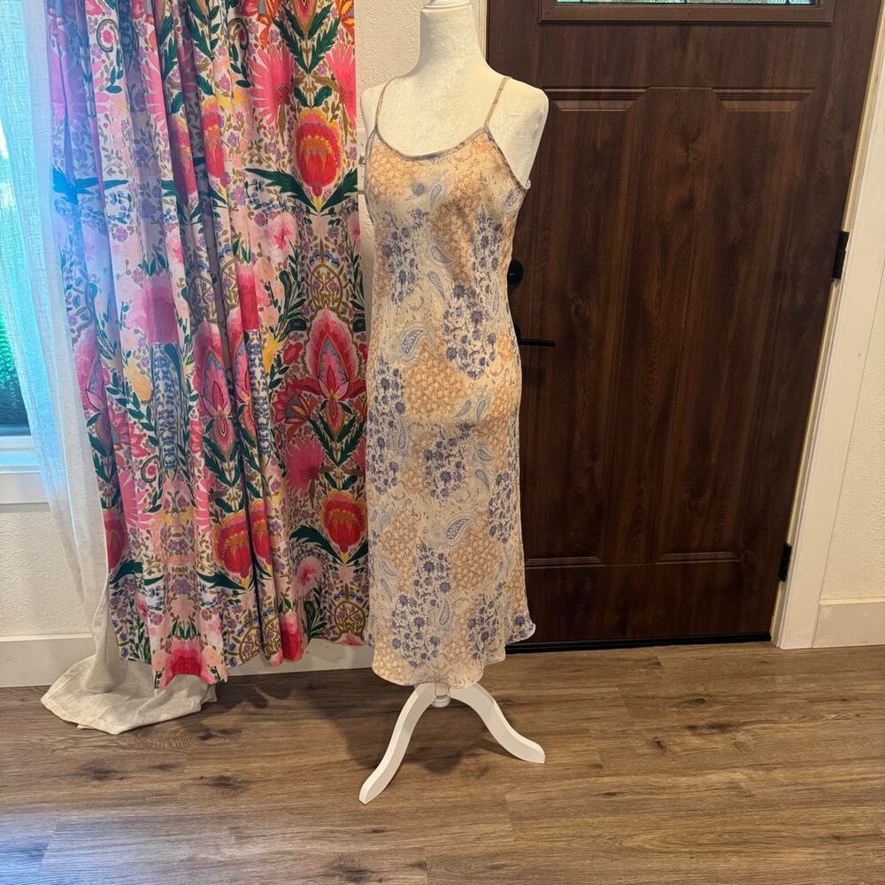 Victoria's Secret Paisley Slip Dress MEDIUM
